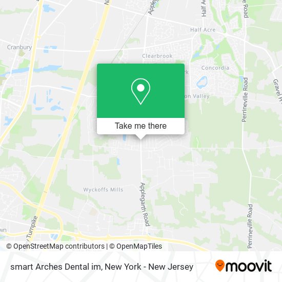 Mapa de smart Arches Dental im