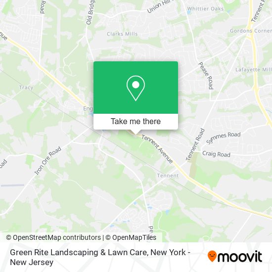 Mapa de Green Rite Landscaping & Lawn Care
