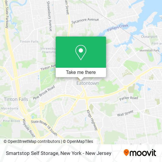 Smartstop Self Storage map