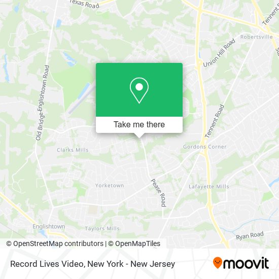 Record Lives Video map