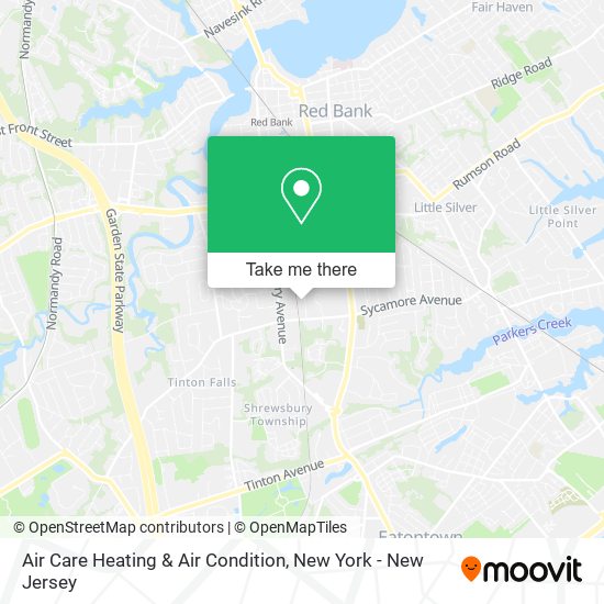 Air Care Heating & Air Condition map