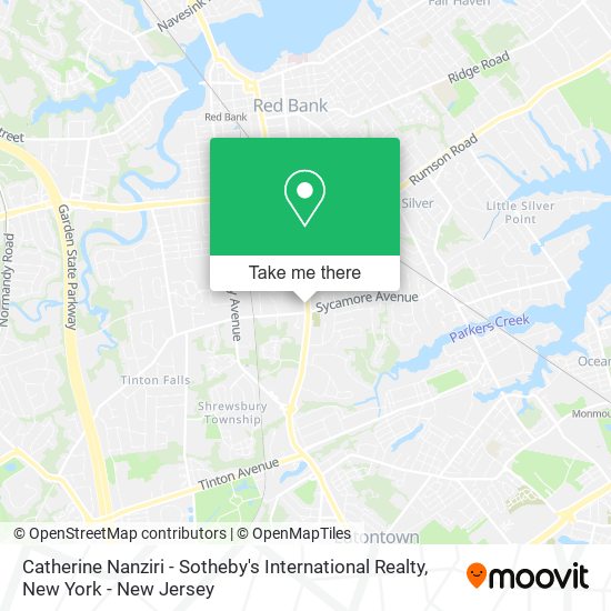 Catherine Nanziri - Sotheby's International Realty map