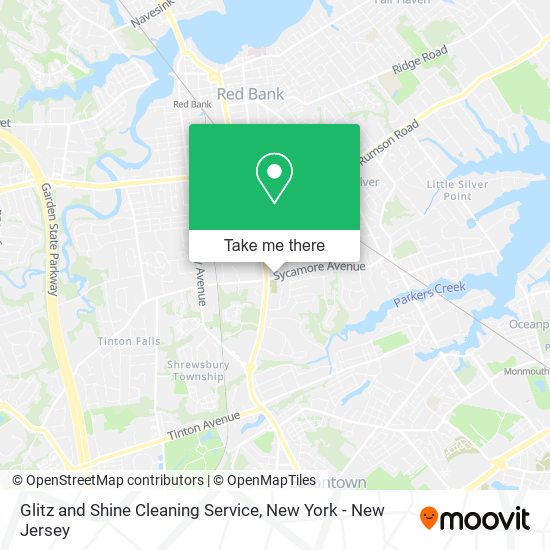 Mapa de Glitz and Shine Cleaning Service
