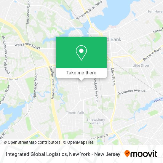 Integrated Global Logistics map