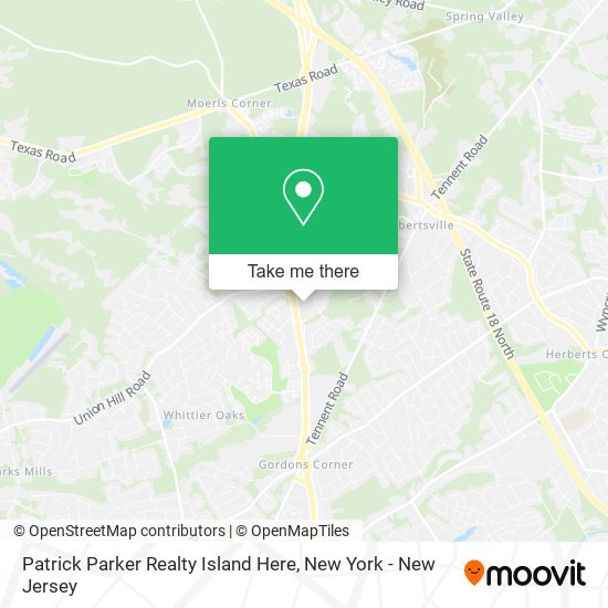 Patrick Parker Realty Island Here map