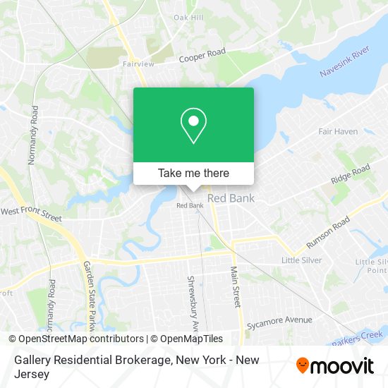 Gallery Residential Brokerage map