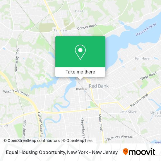 Equal Housing Opportunity map