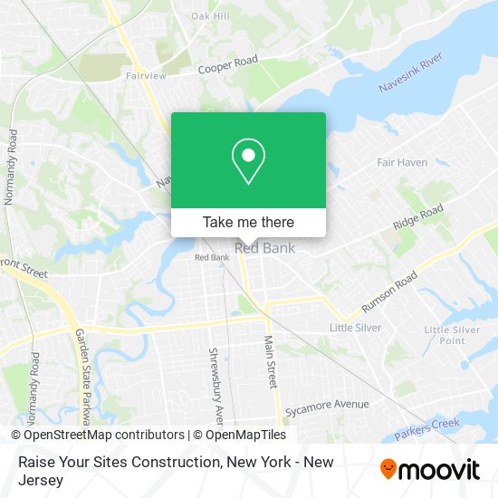 Raise Your Sites Construction map