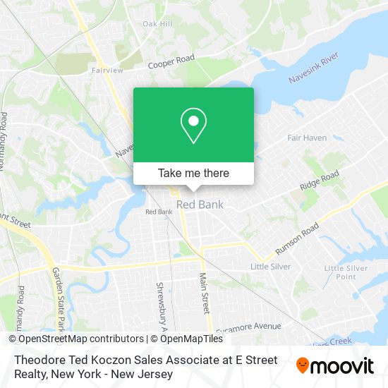 Theodore Ted Koczon Sales Associate at E Street Realty map