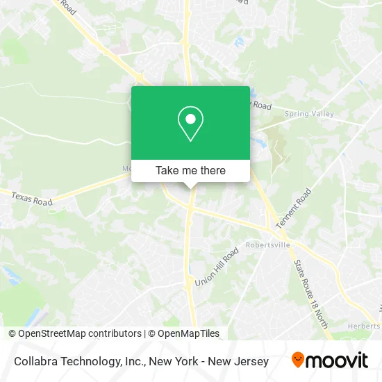 Collabra Technology, Inc. map