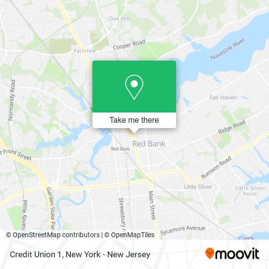 Credit Union 1 map