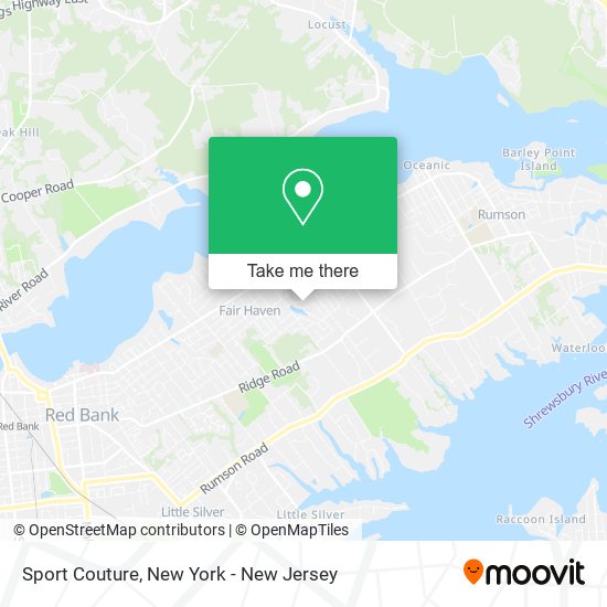 Sport Couture map