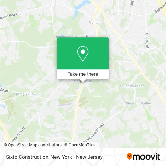 Sixto Construction map