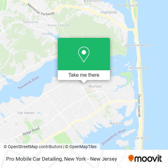 Pro Mobile Car Detailing map