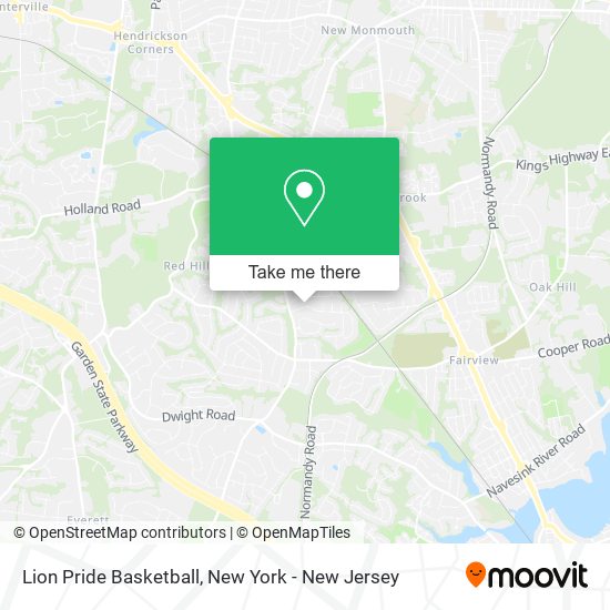 Mapa de Lion Pride Basketball