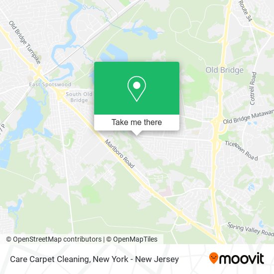 Care Carpet Cleaning map