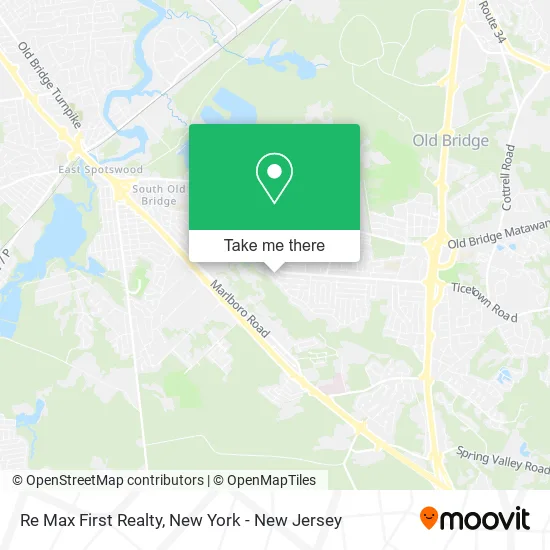 Re Max First Realty map