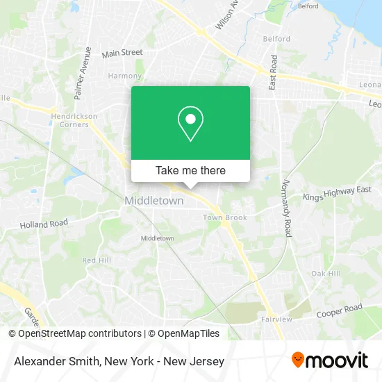 Alexander Smith map