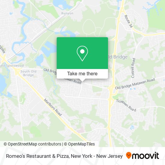 Romeo's Restaurant & Pizza map