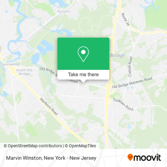 Marvin Winston map