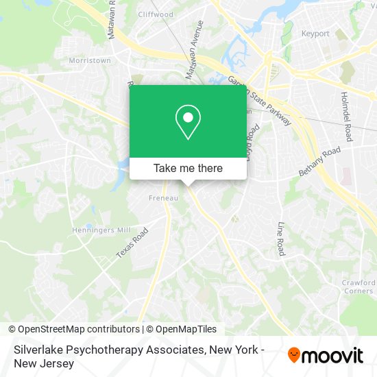 Mapa de Silverlake Psychotherapy Associates