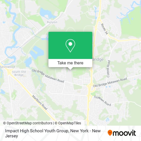Impact High School Youth Group map