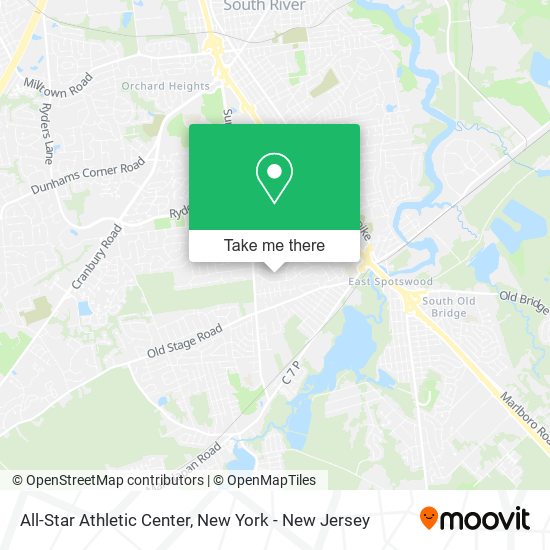 Mapa de All-Star Athletic Center