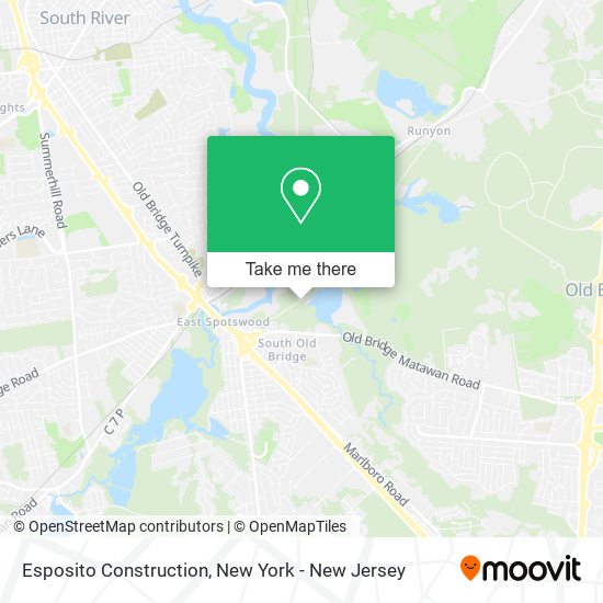 Mapa de Esposito Construction