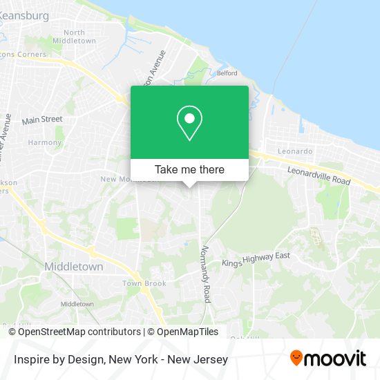 Inspire by Design map