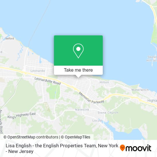 Mapa de Lisa English - the English Properties Team