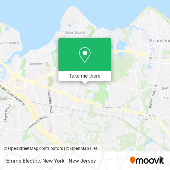 Emme Electric map