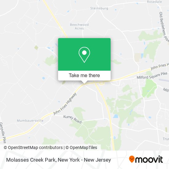 Mapa de Molasses Creek Park