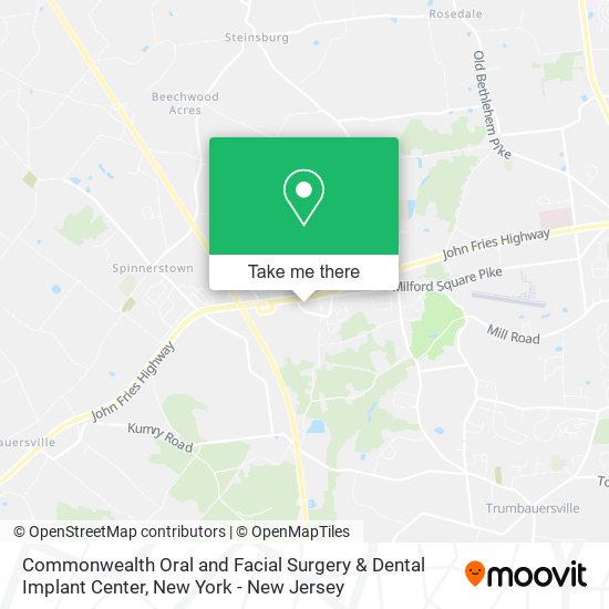 Commonwealth Oral and Facial Surgery & Dental Implant Center map