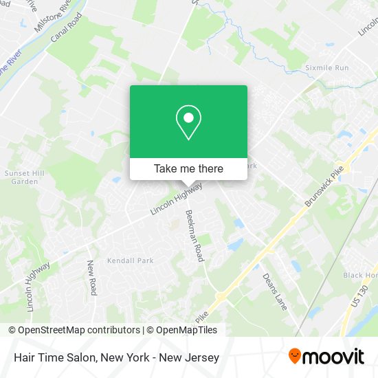 Hair Time Salon map