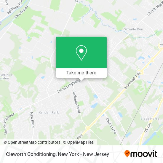 Cleworth Conditioning map