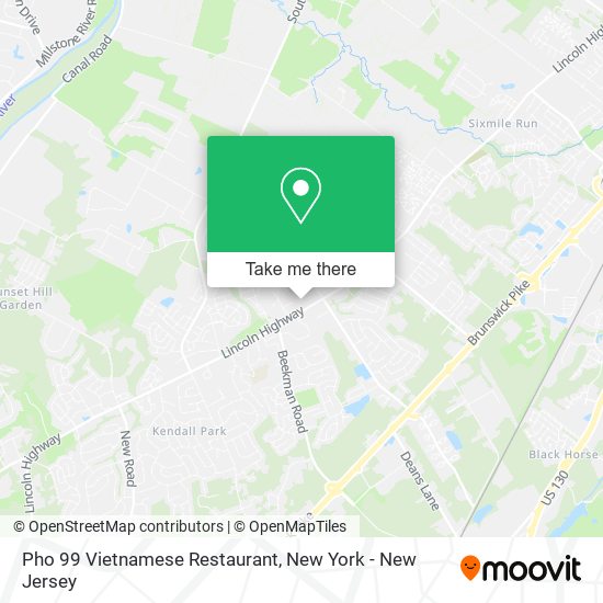 Pho 99 Vietnamese Restaurant map