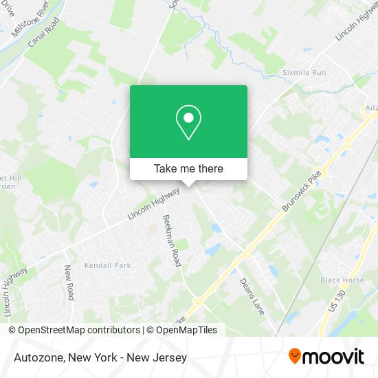 Autozone map