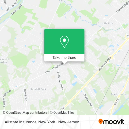 Allstate Insurance map