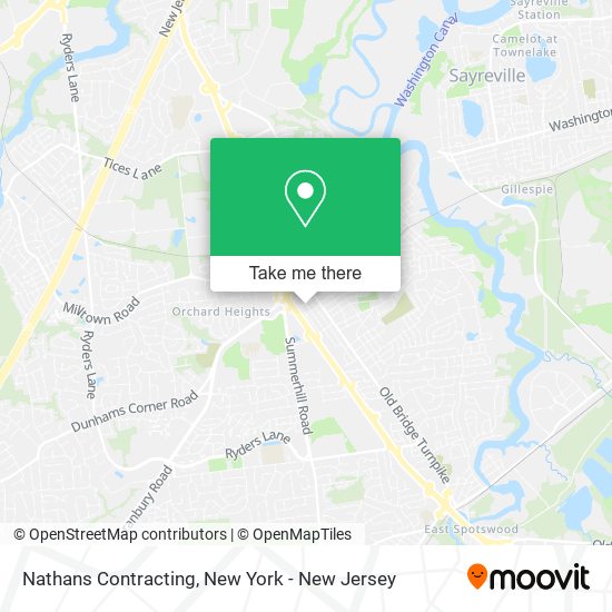 Nathans Contracting map