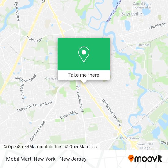 Mapa de Mobil Mart