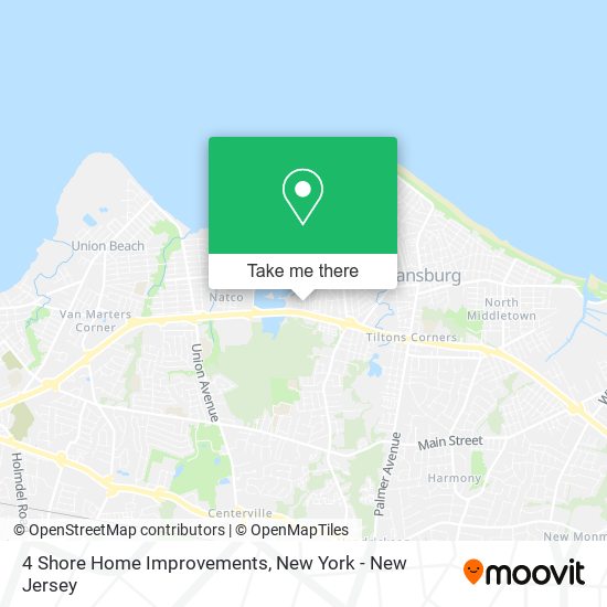 4 Shore Home Improvements map