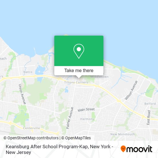 Mapa de Keansburg After School Program-Kap