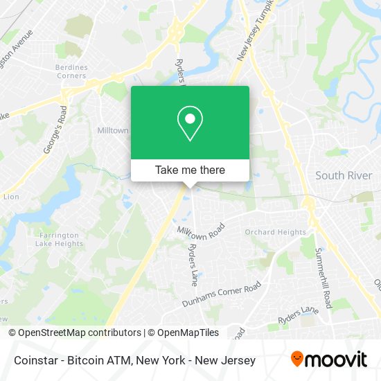 Coinstar - Bitcoin ATM map