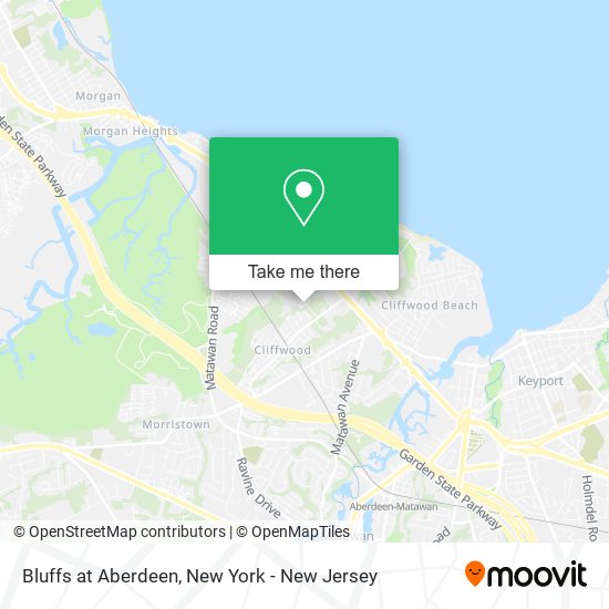 Mapa de Bluffs at Aberdeen