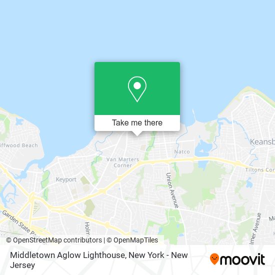 Middletown Aglow Lighthouse map