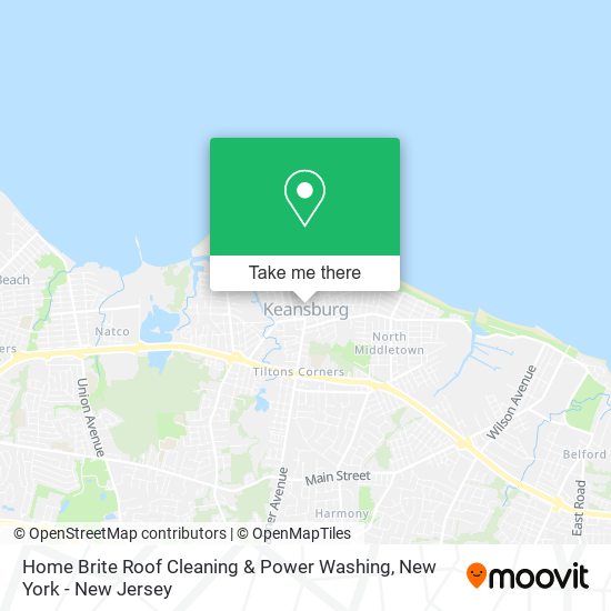 Home Brite Roof Cleaning & Power Washing map