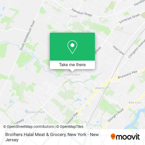 Brothers Halal Meat & Grocery map