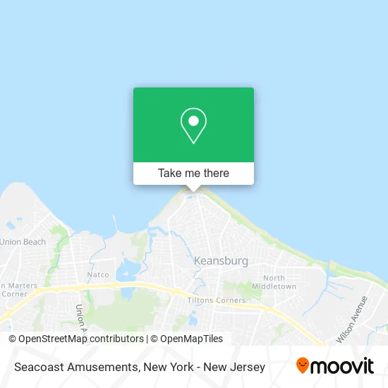 Seacoast Amusements map