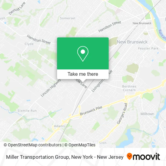Miller Transportation Group map