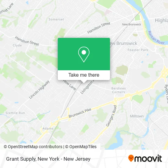 Grant Supply map